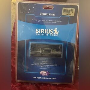 Sirius Satellite Radio Vehicle Docking Kit Antenna Power Adapter FM Extender NEW
